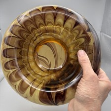 Davidson Amber Cloud Glass