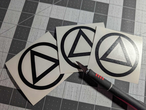 Pack symbol stickers - 3,