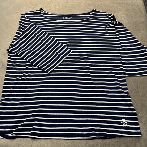 Penguin women boat neck top - penguin,