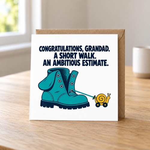 Funny new grandad - new,