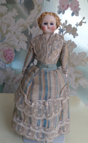 Petite antique glass eyed - antique,