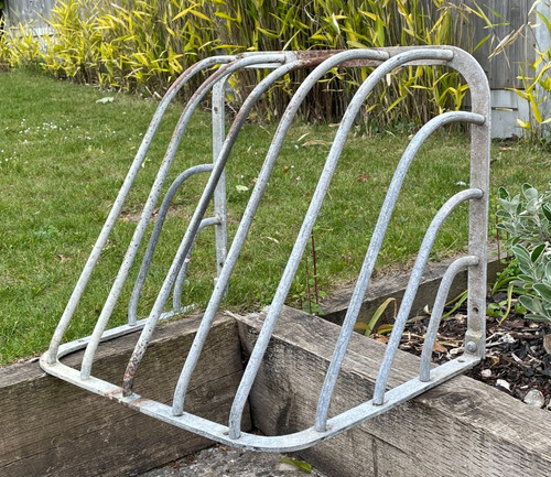 Vintage large wall iron hay - large,