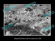 Dingwall Scotland Aerial View