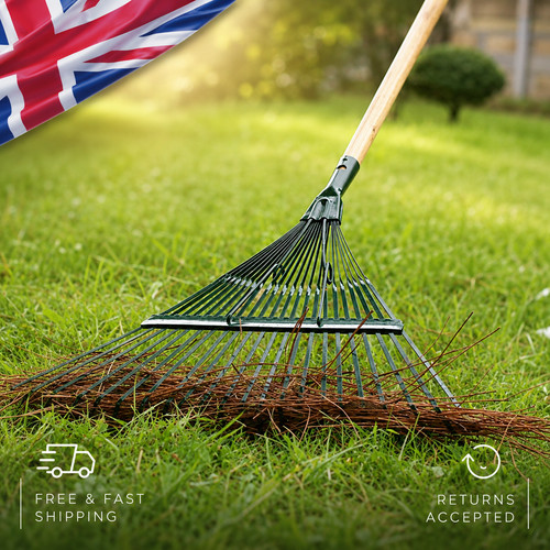 Garden rake tooth lawn leaf - rake, 22-tooth