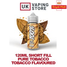 100% E-Liquids 100ml Short