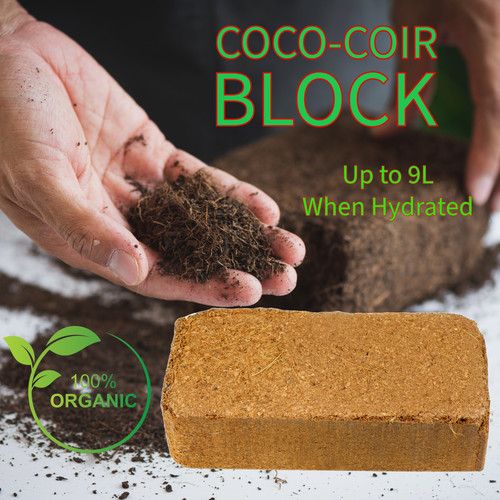Coco coir compost brick - coco,