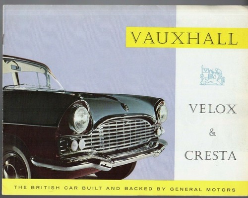 Vauxhall velox cresta 2 - cresta, pa