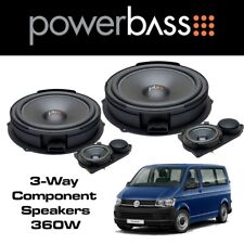 Powerbass OE83T5-VW 3-Way Component Speaker upgrade for VW Transporter T5 T5.1