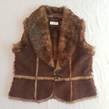 Just Elegance Faux Fur Gilet