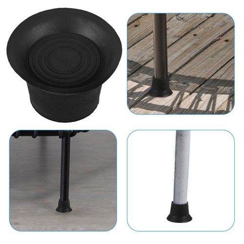 4pcs rubber round feet caps - rubber,