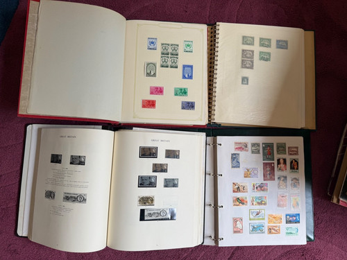 Stamp albums 160 - 4, albums-160+full