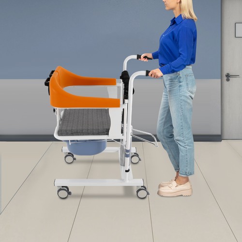 Hydraulic patient lift - patient, chair