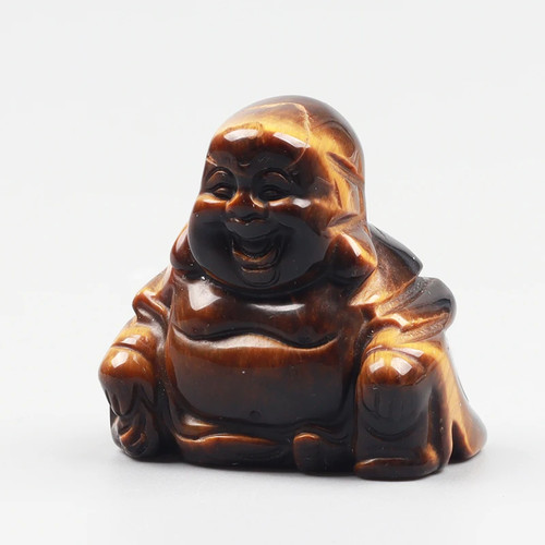 Jade buddha figurine - figurine, 1.5”