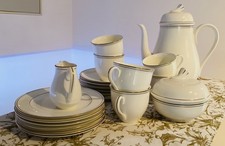 Vtg Bone China Coffee Set