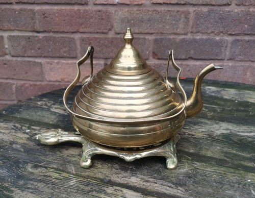 Antique vintage brass behive - antique,