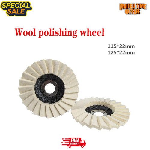 10pcs wool felt flap disc - flap,