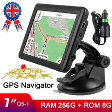 7" Car HD GPS Sat Nav w/ Music