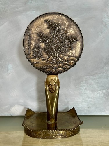 Antique vtg japanese bronze - /,