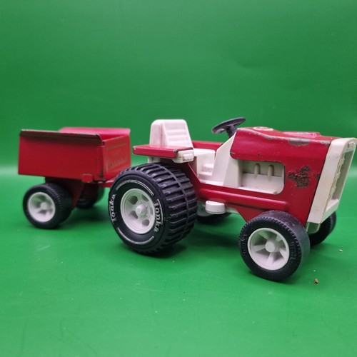 Vintage 1970 tonka tractor - vintage, 1970's