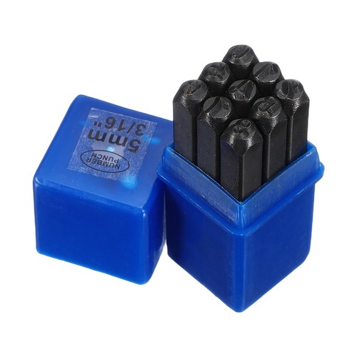 9pcs metal number - metal, set