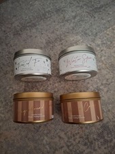Assorted Scented Tin Candles