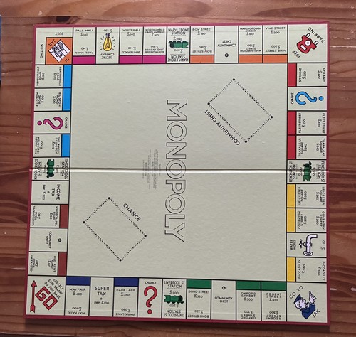 Hasbro 1980 monopoly spare - 1980’s,