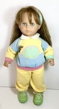 Zapf Creation Toddler 21” Doll Pastel Tracksuit 1980s Original Retro Vintage VGC