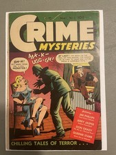 Crime Mysteries #1 Scarce