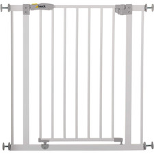 Hauck Open’n Stop Safety Gate + 9cm Extension – White | Open Box