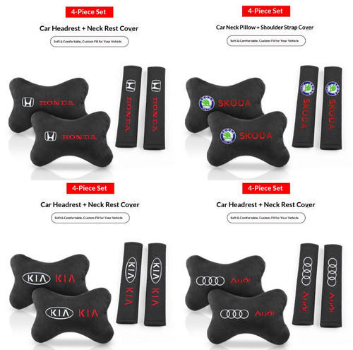 Premium car seat - seat, neck