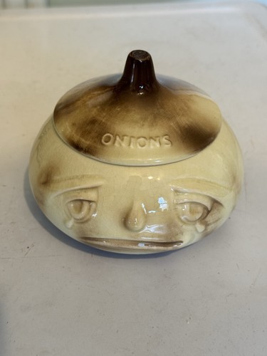 Sylvac vintage face pot - vintage,