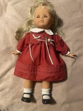 ZAPF CREATION  DOLL - SLEEPY - SOFT BODY, VINYL HEAD AND LIMBS - VGC Long Hair