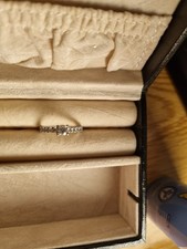 Platinum Diamond Ring Size O