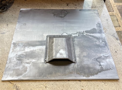 Lead bat access roof - lead, vent