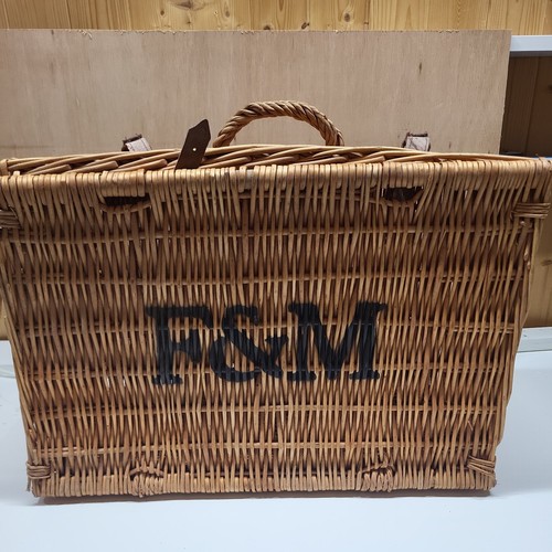 Fortnum mason wicker basket - &,