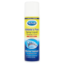 Scholl's Athletes Foot Spray (150ml) Anti Fungal Effective Treatment