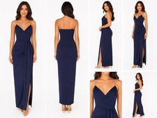 Navy Blue Diamond Strap Wrap