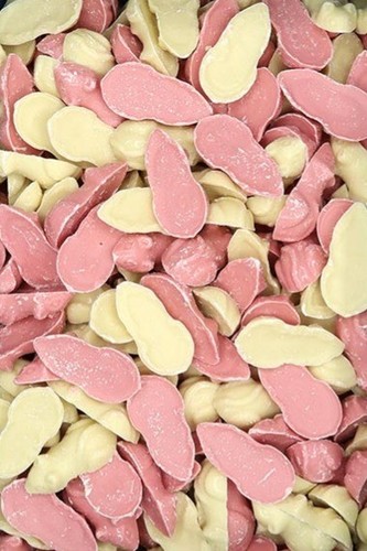 100g pink white chocolate - 100g,