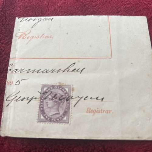 Queen victoria stamp - stamp, part