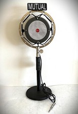 Custom Vintage 1930's-40's Style Ring Suspension BIG Dynamic Microphone-MUTUAL