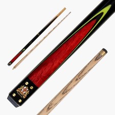 BCE Mark Selby Signature Red Heritage 57 Inch 2 Piece Snooker Pool Cue 9.5mm Tip