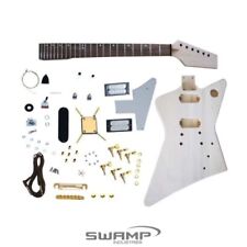 SWAMP DIY Build Your Own Electric Guitar Kit Explorer Style All Parts Pickups