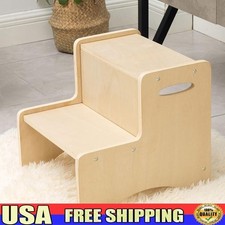 Natural Birch Wood Kids Step