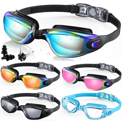 Swim goggles anti fog wide - swim,