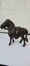 Chinese Carved Wooden Figure of a Tang Horse