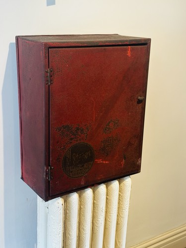 1930s industrial wall cabinet - industrial,