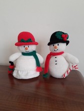 New 8inch  Hand Knitted Mr&Mrs