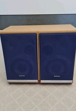 Technics SB-HD505 Hi-Fi Stereo Bookshelf Speakers Pair, 6 Ohm