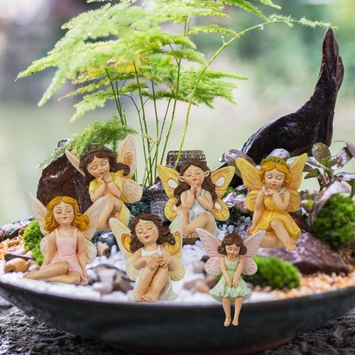 Fairy garden accessories - 6x,