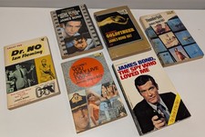 6 x Ian Fleming James Bond 007
